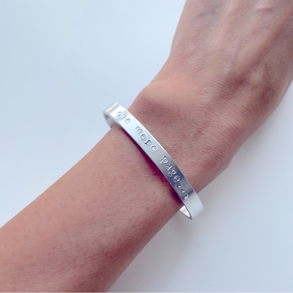 Free with Book Purchase - One More Page Bracelet